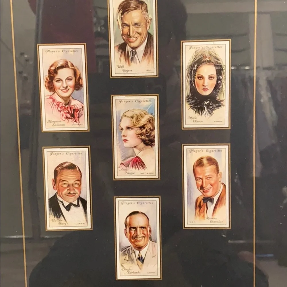 RARE COLLECTABLE MATTED CIGARETTE CARDS RARE & OLD FIRM